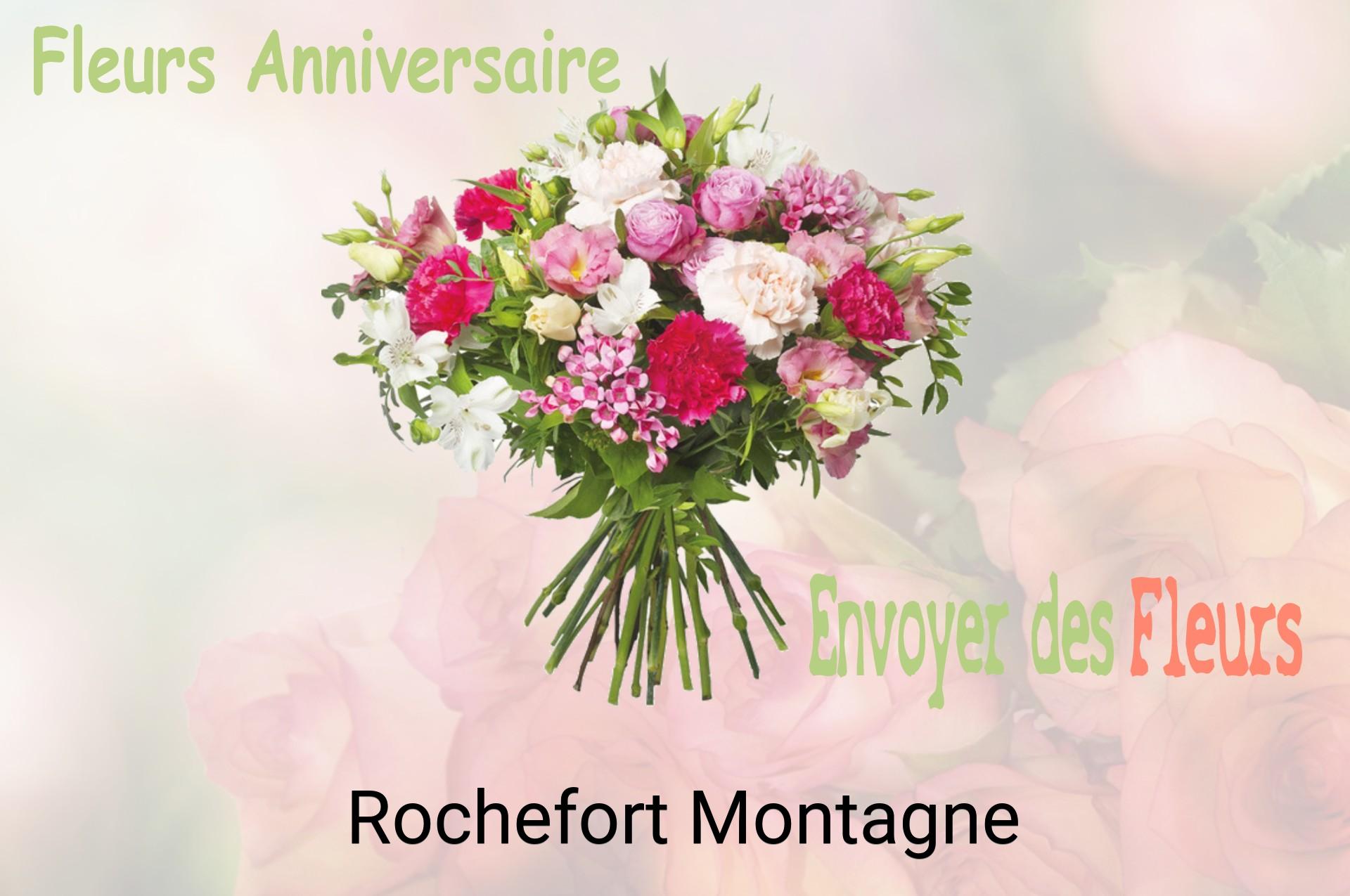 Bouquet de fleurs d’anniversaire livré à Rochefort-Montagne